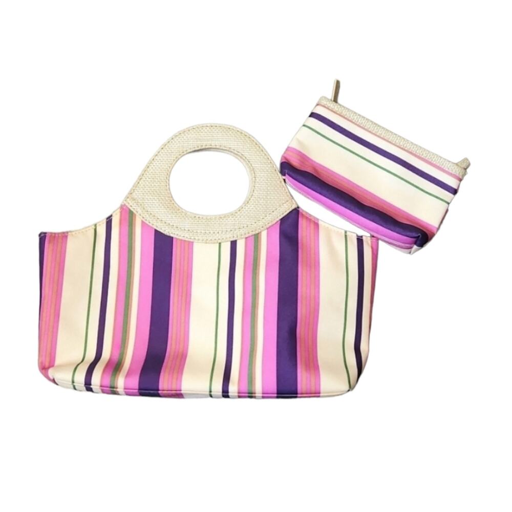 Estee Lauder Clutch Purse & Matching Cosmetic Bag